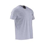 Polera 100% Algodon Manga Corta Hombre - gris, s