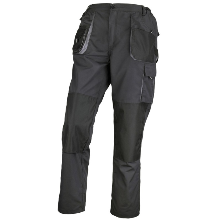 Pantalon Actium Canvas Hombre - gris-oscuro, s
