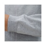 Polerón Sin Capucha Con Cierre - gris, xl