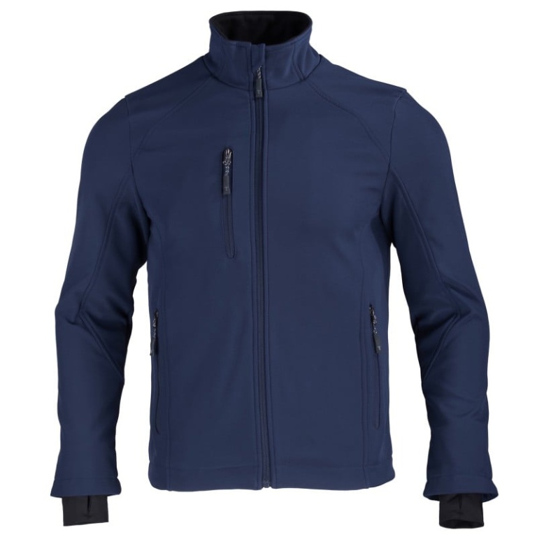 Softshell Rhelmu Hombre - azul, s