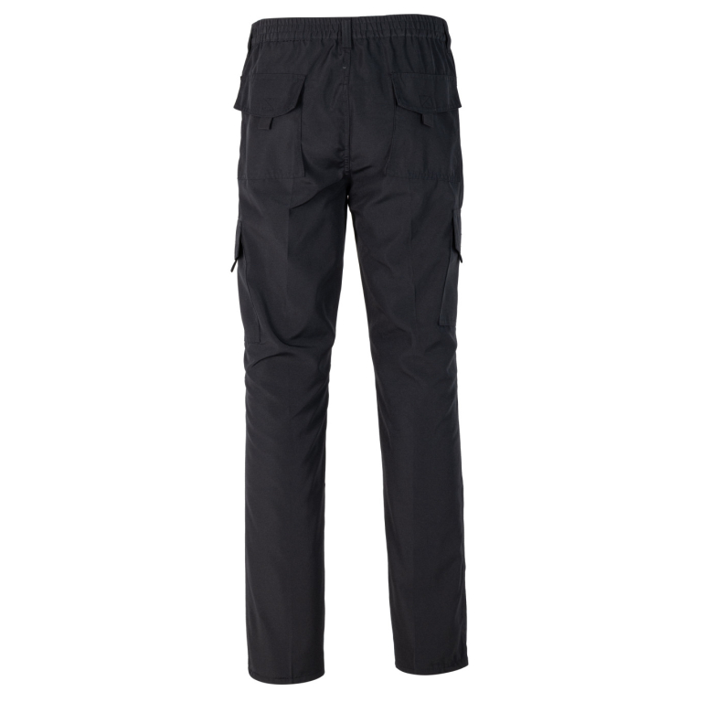 Pantalon Cargo Poplin Forro Polar Hombre - negro, 2xl
