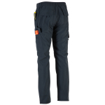 Pantalon Cargo Poplin Forro Polar Hombre - azul, 2xl