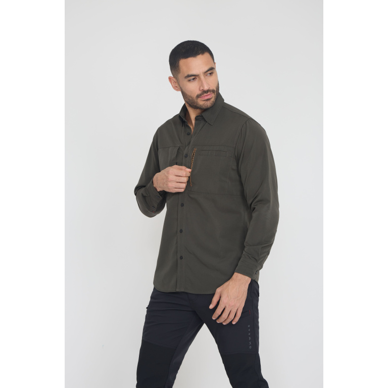 Camisa OX Kiruna - s, dark-green
