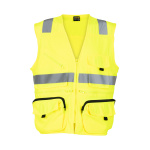 Chaleco Geólogo Vial Tricot - amarillo, s