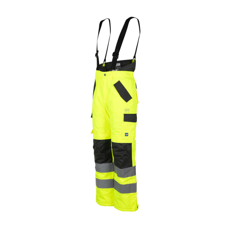 Jardinera Térmica Alta Visibilidad Hombre - amarillo-gris-oscuro, s
