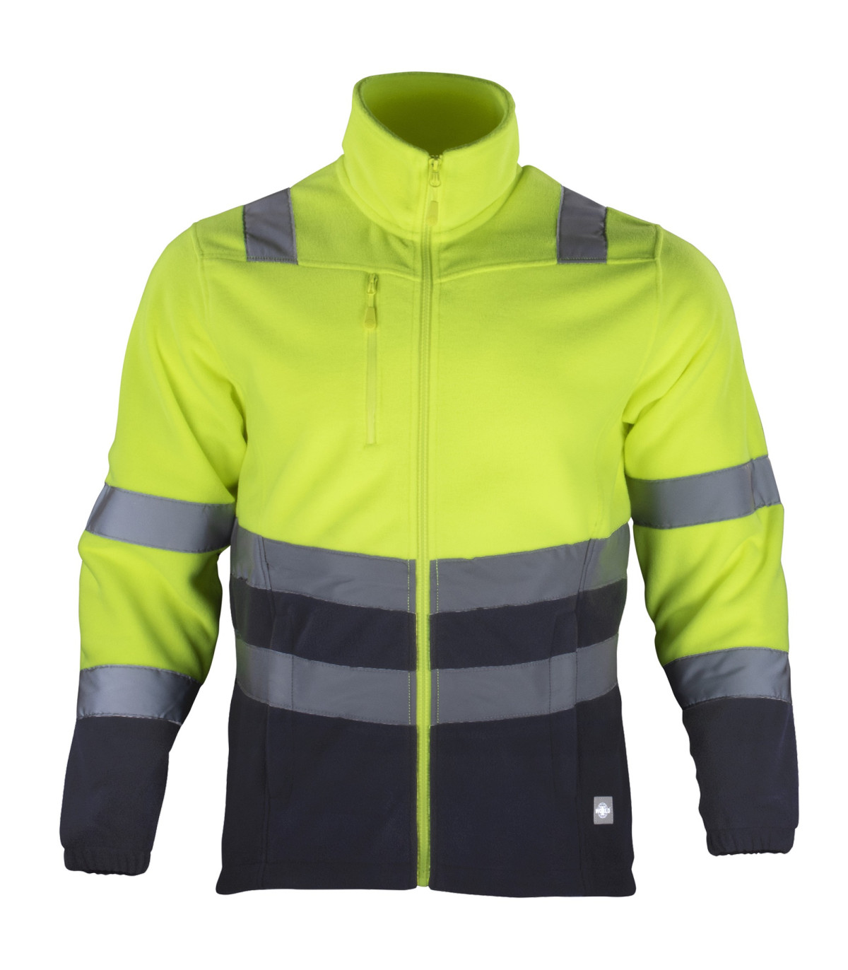 micropolar-hi-vis-clase-2-bi-color-ml-hombre (1) Micropolar Bi-Color Alta Visibilidad Clase 2 Hombre - amarillo-gris-oscuro, s