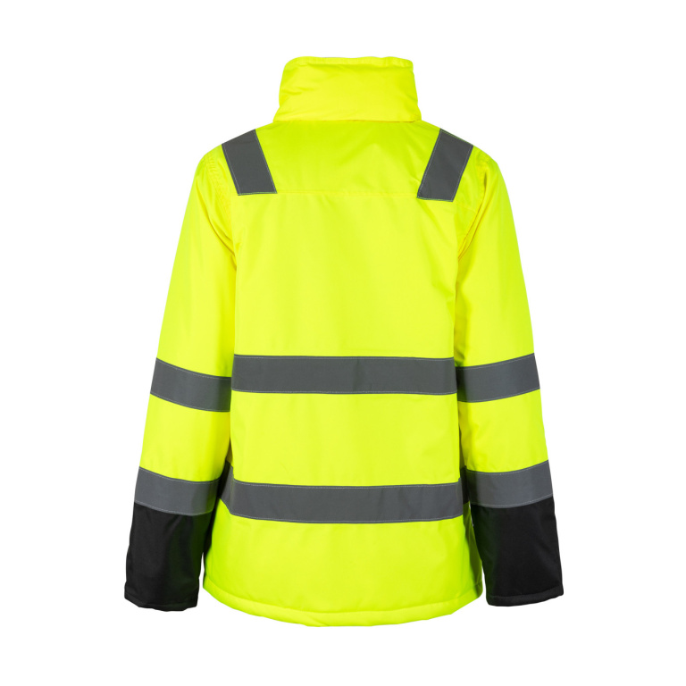 Parka Térmica Alta Visibilidad Clase 2 Mujer - amarillo-gris-oscuro, s