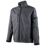 Softshell Expert Hombre - gris-negro, s
