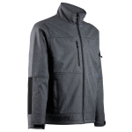 Softshell Expert Hombre - gris-negro, s