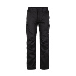Pantalón Cargo Gabardina Forro Polar Hombre - negro, s