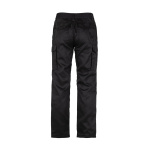 Pantalón Cargo Gabardina Forro Polar Hombre - negro, s
