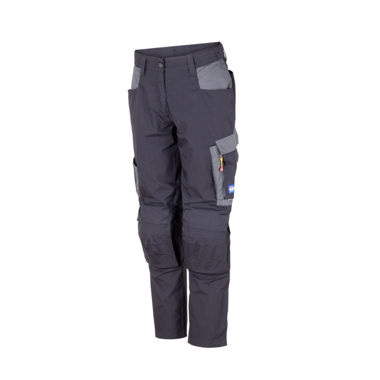 Pantalon Cargo Tulipero Effective Mujer - gris-oscuro-gris-claro, 56