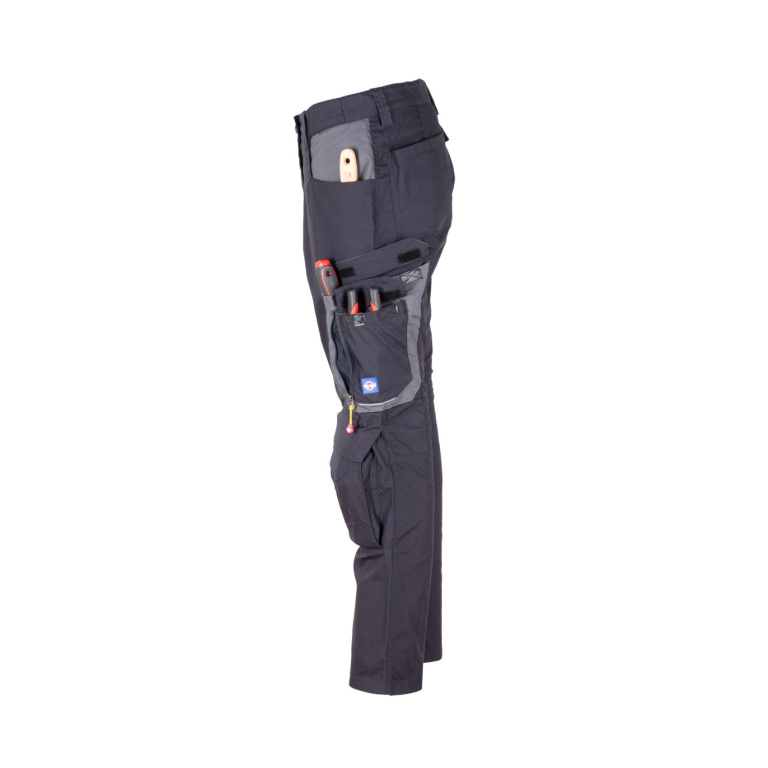 Pantalon Cargo Tulipero Effective Mujer - gris-oscuro-gris-claro, 56