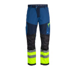 Pantalón Alta Visibilidad Bi-Color Hombre - azul-azul-indigo, xl
