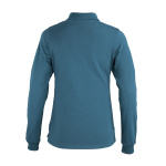 Polera Pique Dryfresh Manga Larga Mujer - azul-piedra, xl