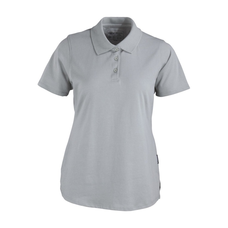 Polera Pique Dryfresh Smooth Manga Corta Mujer - gris, xl