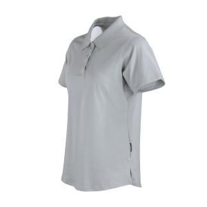 Polera Pique Dryfresh Smooth Manga Corta Mujer - gris, xl
