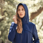 Chaqueta Softshell Balcanes Mujer - azul-marino, xl