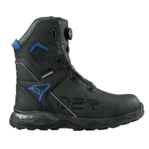 Bota de Seguridad Andes Cuero Antiácido Negro