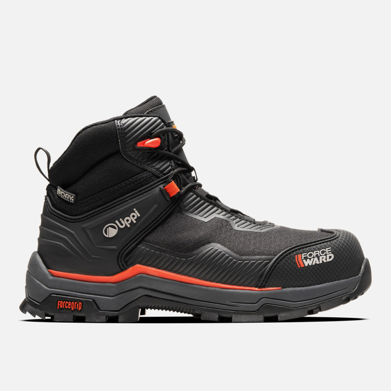 Botín de Seguridad Stratos Mid Rojo Rojo