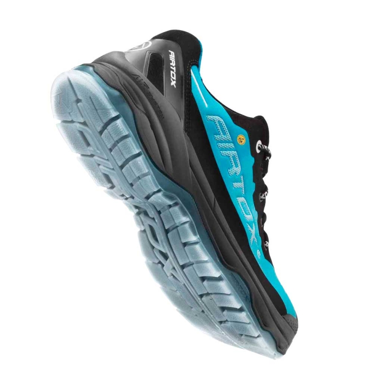 Zapato de Seguridad Airtox TX2 Negro/Azul