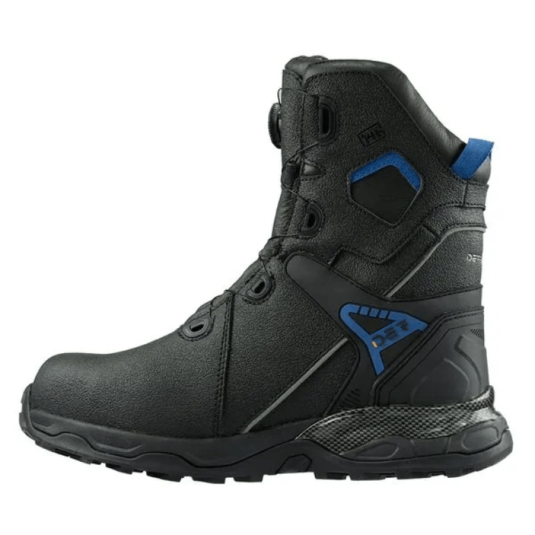 Bota de Seguridad Andes Cuero Antiácido Negro