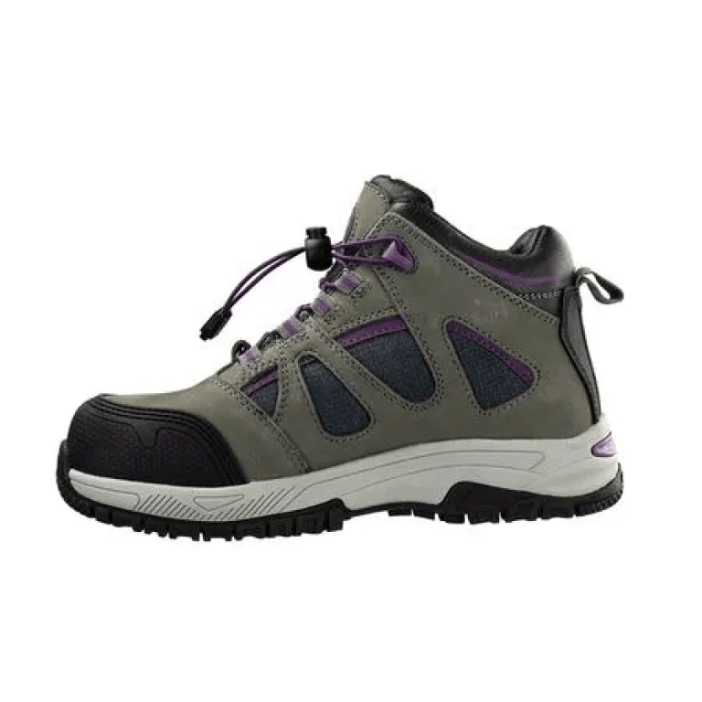 Botín de Seguridad Femenino Edelbrock Edbk 177 Woman Gray Gris
