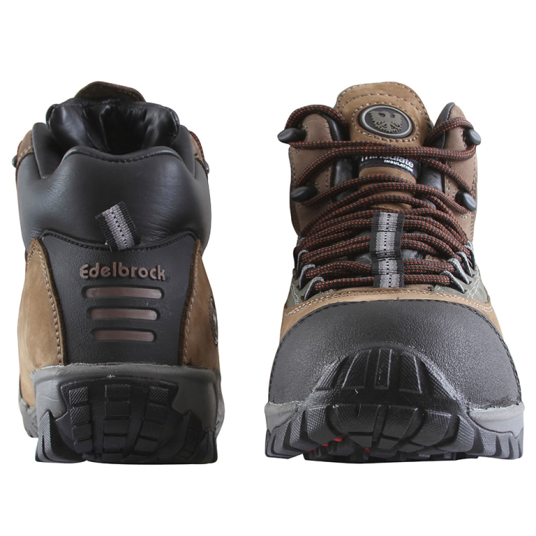 Botín de Seguridad Edelbrock ED 202 Café
