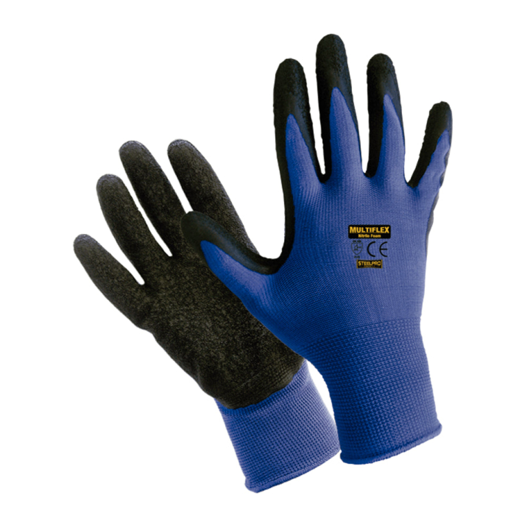 Guante Multiflex Steelpro Poliéster Látex