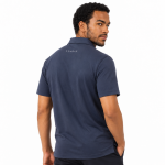 Polera UV Cooling Oxwear Amur Hombre Manga Corta Azul Catiónico