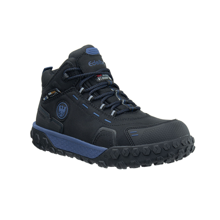 Botín de Seguridad Trabajo Edelbrock Banndit 6 MID Wt Black/Navy