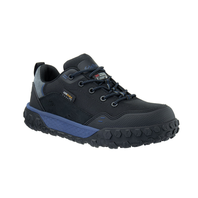 Botín de Seguridad Trabajo Edelbrock Banndit 5 LOW Black/Navy