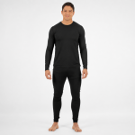 Conjunto Primera Capa Liviana Oxwear Burgan Hombre Negro