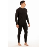 Conjunto Primera Capa Liviana Oxwear Burgan Hombre Negro