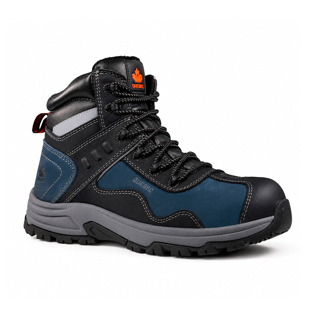 Calzado de Seguridad Quebec Baker Azul Azul vista 1 Calzado de Seguridad Quebec Baker Azul Azul
