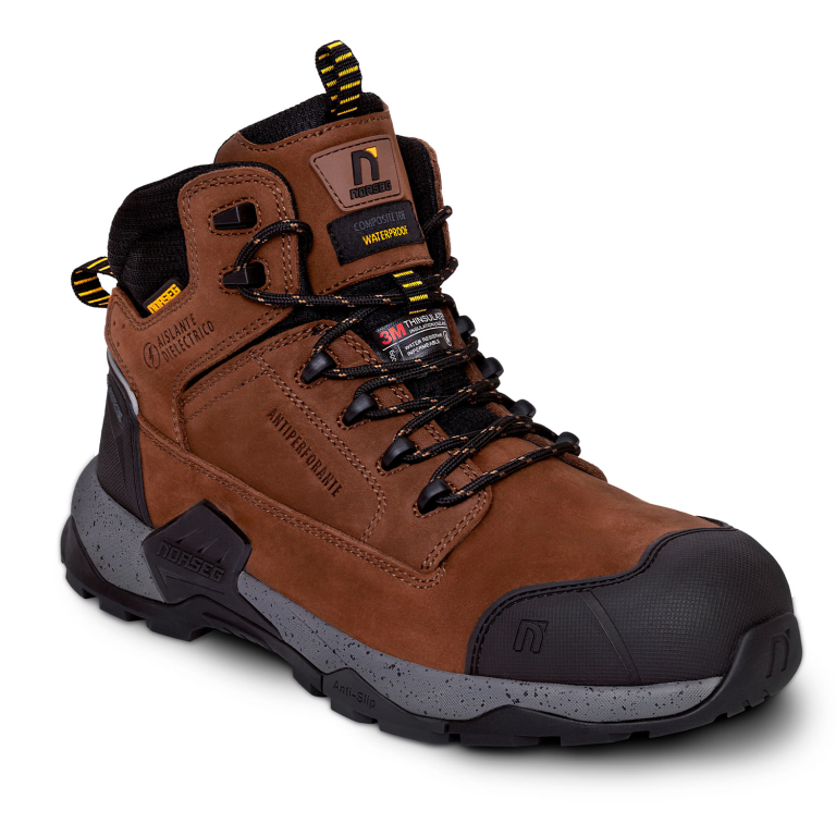 Calzado de Seguridad Viper CT Norseg, Dark brown, vista 1