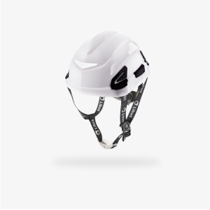 Casco de seguridad Libus Andes blanco, vista frontal lateral
