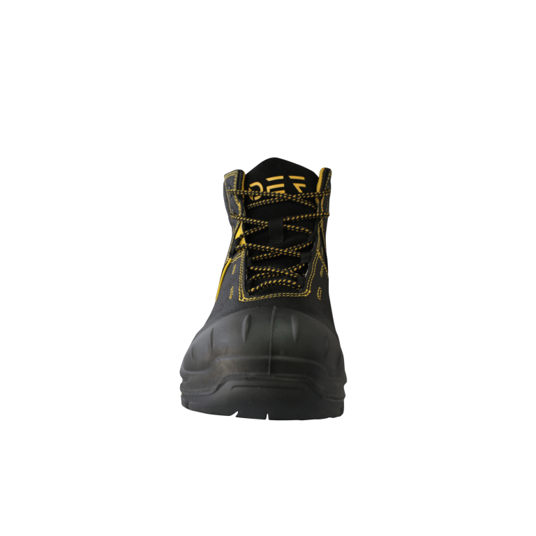 Botín de Seguridad Defender Montego Antiacid Def 909 Negro