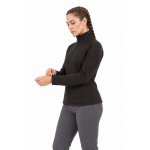 Polar Cierre Completo Oxwear Edna Mujer Negro