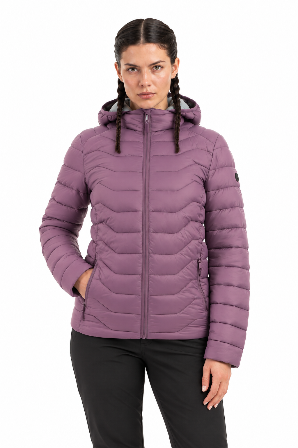 Oxwear chaqueta-insulada-mujer-ox-goldstrike-women 5 Chaqueta Insulada Térmica Oxwear Goldstrike Mujer Morado