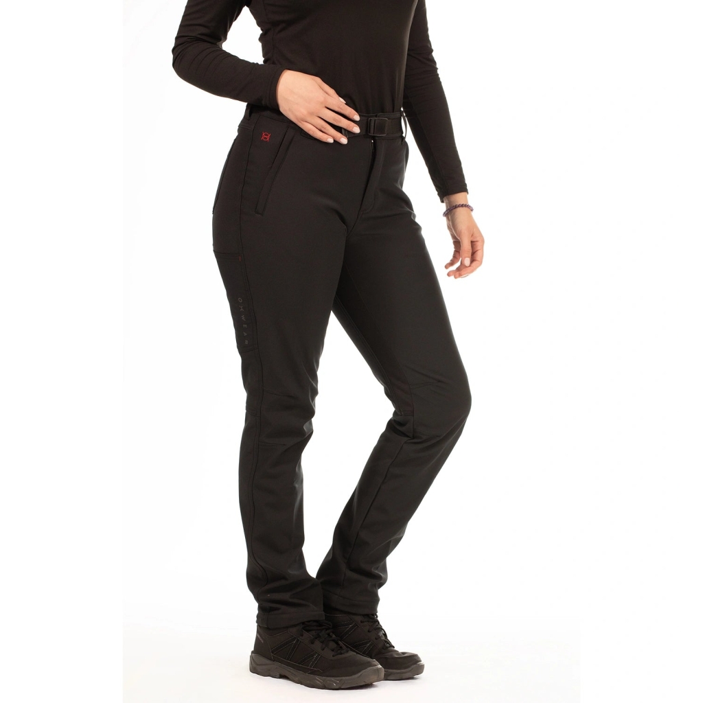 Pantalón Térmico Oxwear Venetia Mujer Negro