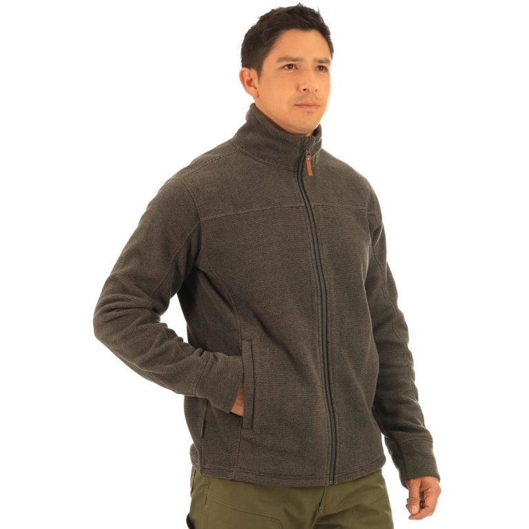 Polar Cierre Completo Oxwear Thunder Hombre Gris Carbón
