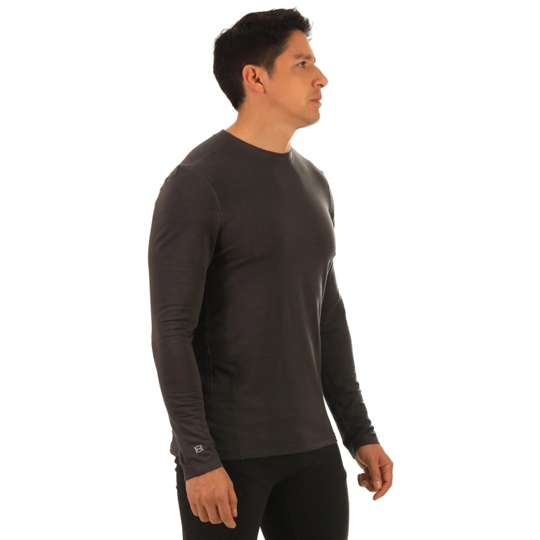 Camiseta Primera Capa Oxwear Kumtor Hombre Gris Hierro