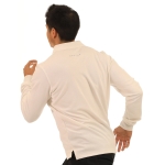 Polera UV Cooling Oxwear Kupol Hombre Manga Larga Blanco