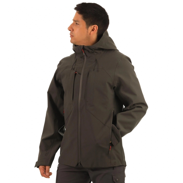 Chaqueta Impermeable Oxwear Kayenta Hombre Negro