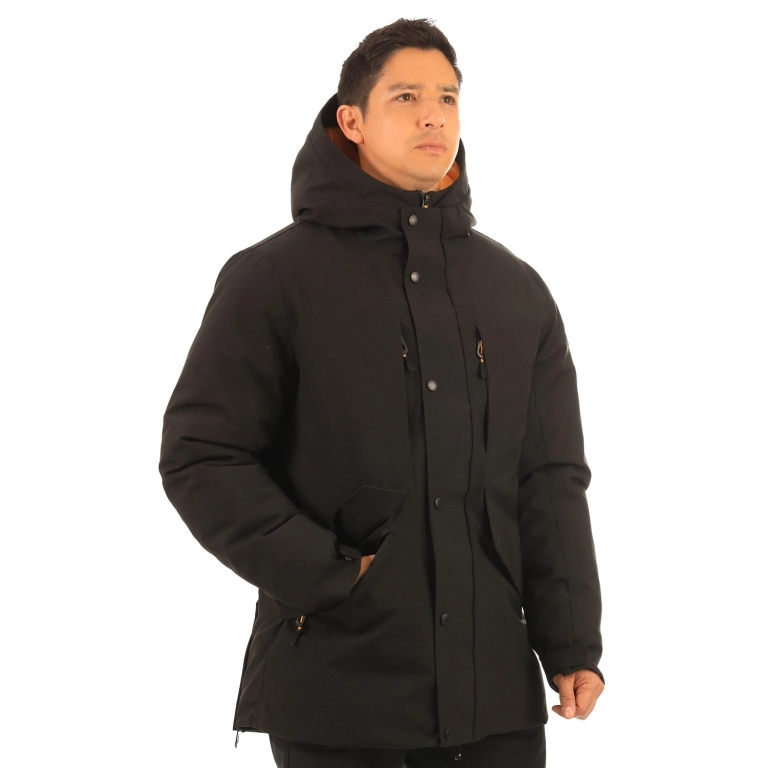 Parka Térmica Oxwear Kensington Hombre Negro