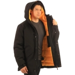 Parka Térmica Oxwear Kensington Hombre Negro