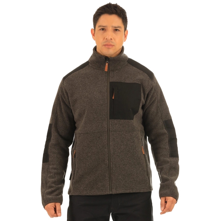 Chaqueta Polar Oxwear Ranger Hombre Negro Catiónico