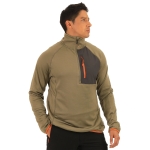 Polar Medio Cierre Oxwear Marlin Hombre Habano
