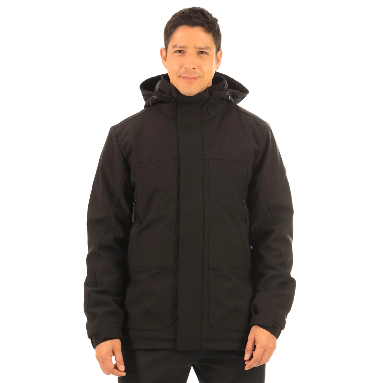 Parka Térmica Oxwear Titan Hombre Negro